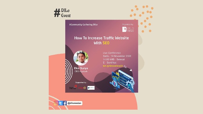 EVENT - Cara Mendapatkan Trafik Website Dengan SEO