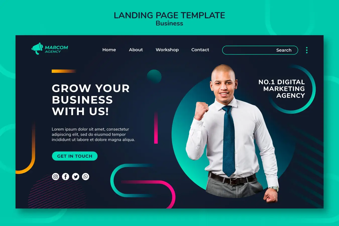 perbedaan landing page vs home page