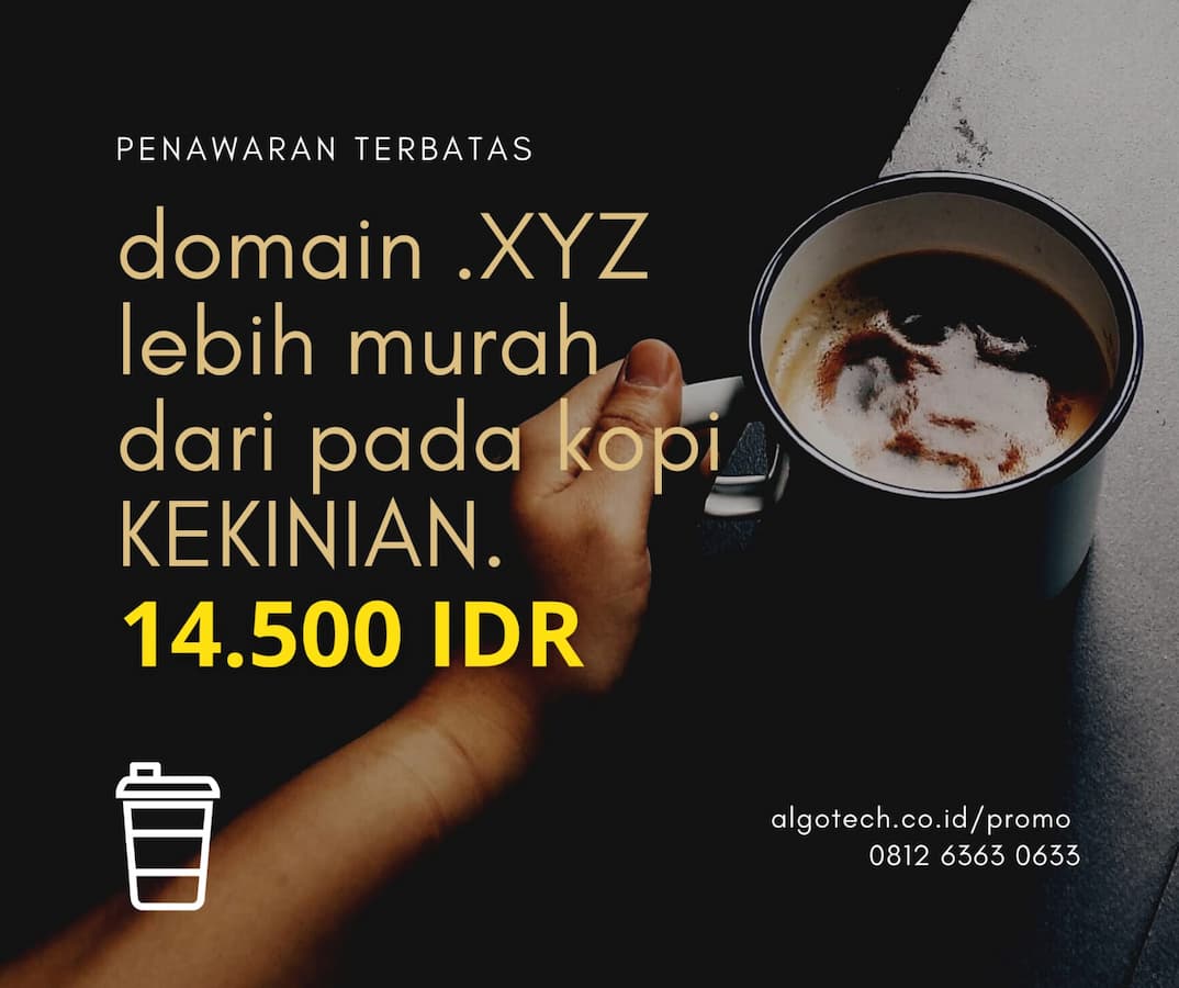 Promo Domain XYZ 